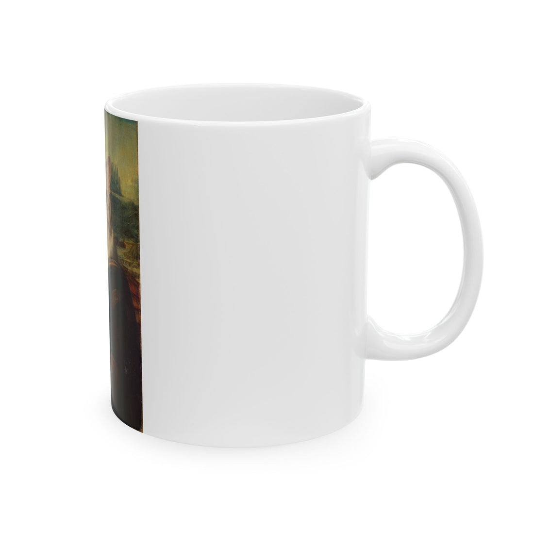 Katzentasse Mona Lisa nach Foto - Ansicht 4