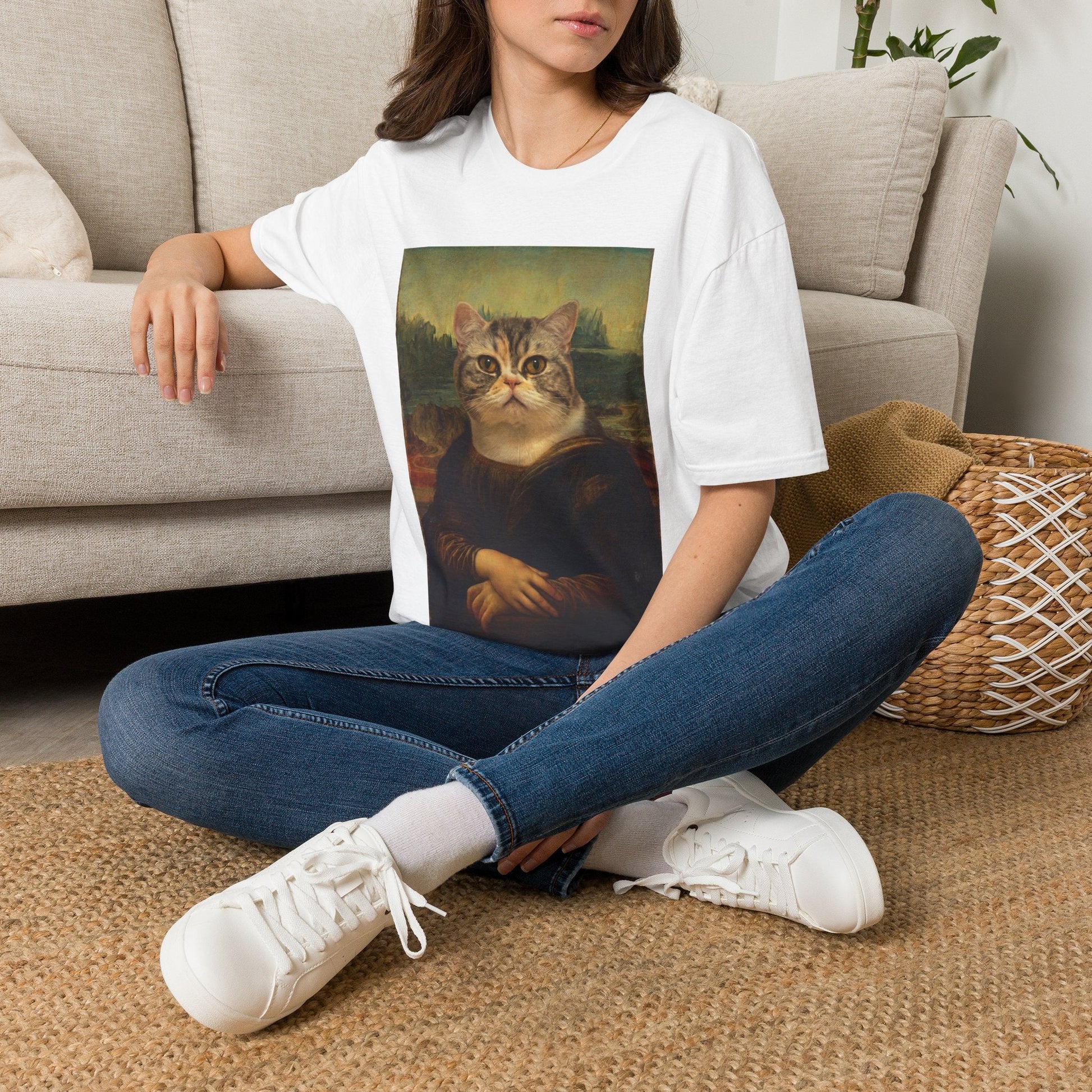 Personalisiertes T-Shirt - Mona Lisa